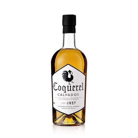 Coquerel Calvados Fine AOC, 40% ABV, Frankrijk, 700ml, Fles | GOURMET ...