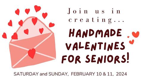 Valentine Card Making for Senior Citizens, 1833 Coffee and Tea Co ...