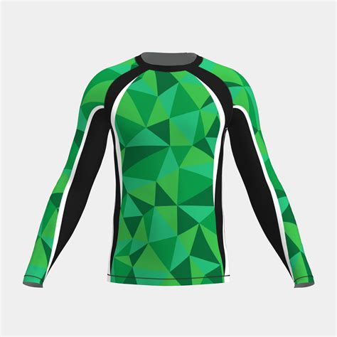 Customized Men's Rash Guards (Long Sleeve) With Own Design
