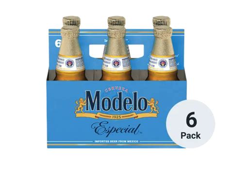 Grupo Modelo Especial Lager Beer 12-Oz Bottle 6-Pack - www.brewsplash.com