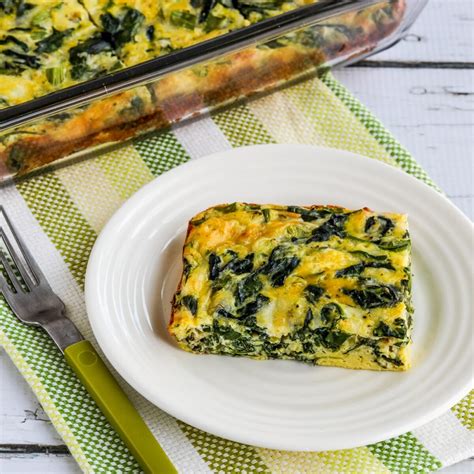 Spinach Egg Bake Spinach Breakfast Casserole