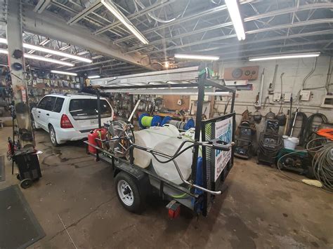 Power Washing Trailer Setup 的图像结果