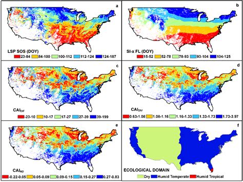 Mapping Temperate Vegetation Climate Adaptation Variability Using ...