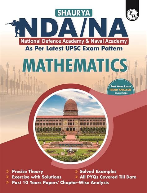 PW NDA/NA Mathematics Book, NDA/NA Maths Book, Shaurya Maths Book for ...