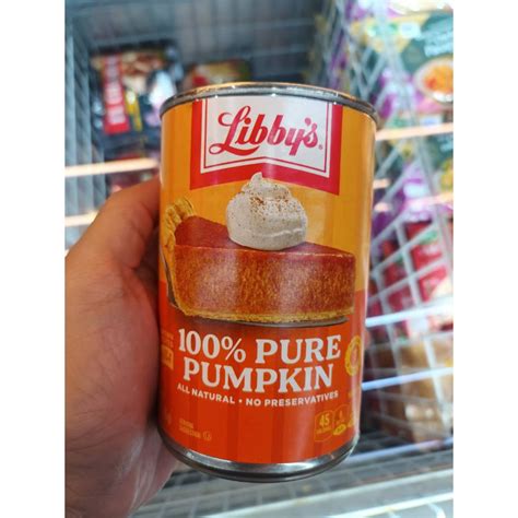 Libby's 100%Pure Pumpkin 425g. ฟักทองกวน 425กรัม | Shopee Thailand