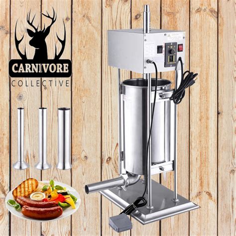 Carnivore Collective Vertical 10L Electric Sausage Stuffer - My Slice ...