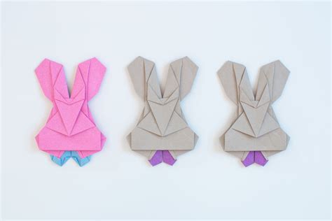 Origami Rabbit Head 的图像结果