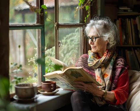 See related image detail. Premium Photo | A woman is sitting in a chair reading a book