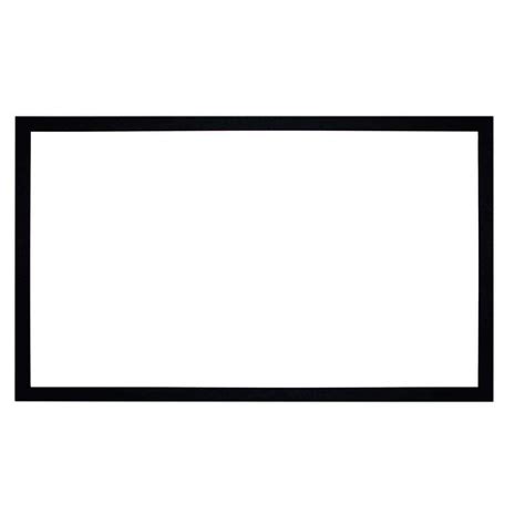 Prime Eco-line Flat Fixed Frame Projection Screen 180" (4K Matte White ...