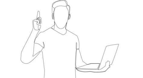 Computer Continuous Line Drawing 的图像结果