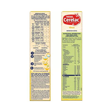 Nestle Cerelac Baby Cereal with Milk Wheat (300 gm) - Cureka