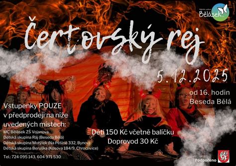 Čertovský rej, Beseda, Decin, 5 December 2025 | AllEvents