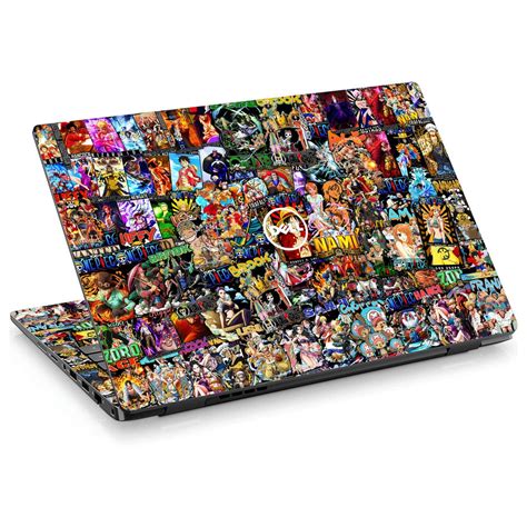 Shop Anime One Piece Sticker Bomb DS1 Laptop Skin for Dell | Buy Online ...