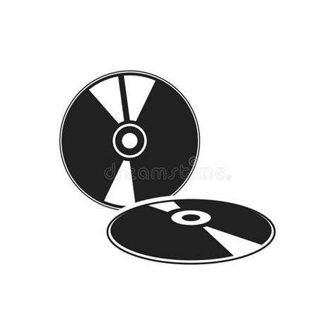 Sign of Compact Disc Icon Design. DVD Icon Logo, CD Vector ...