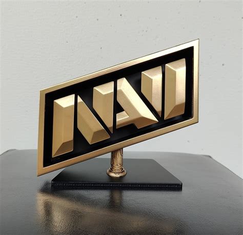 Finally finished 3D printed and painted NAVI logo : r/GlobalOffensive