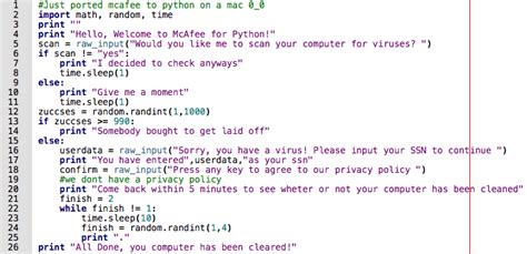 Image result for Python Turtle Code of McAfee Logo