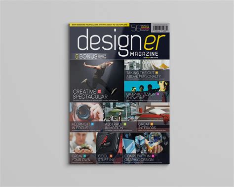 Image result for Magazine Page Layout InDesign