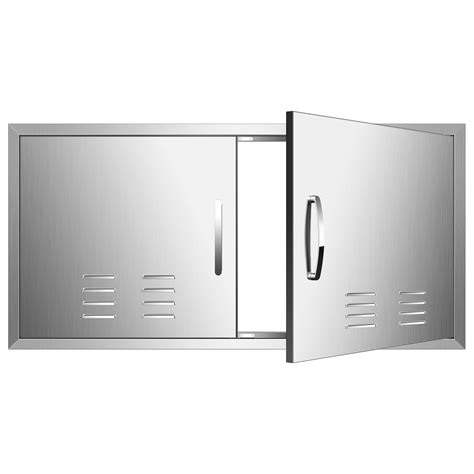 STOCK PHOTO KODOM Outdoor Kitchen Doors 42''W X 21''H, Stainless Steel ...