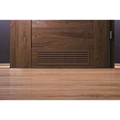 Buy Bathroom Door Air Vent Grille 455mm x 135mm / 18 x 5.3 inch Two ...