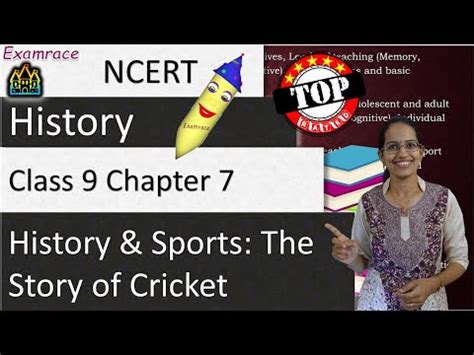 NCERT Class 9 History Chapter 7: History and Sports: The Story of ...