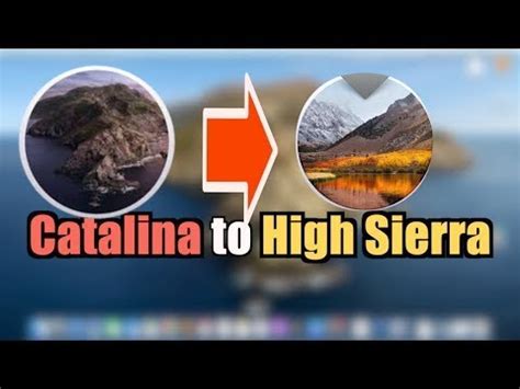 PART 2 How to downgrade macOS Catalina to High Sierra