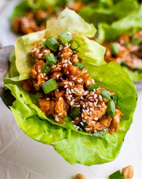 Hoisin chicken lettuce wraps – Artofit