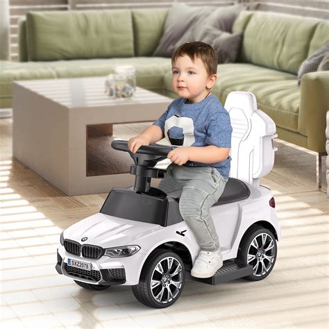 HOSSLLY Toddler & Infant's 4-in-1 BMW Push Car Stroller Toy with LED ...