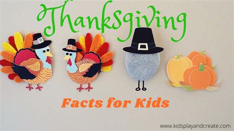 Thanksgiving Day Facts for Kids | Kids Play And Create