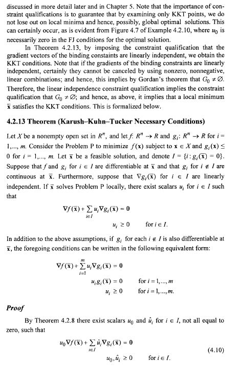 Image result for KKT Conditions Example