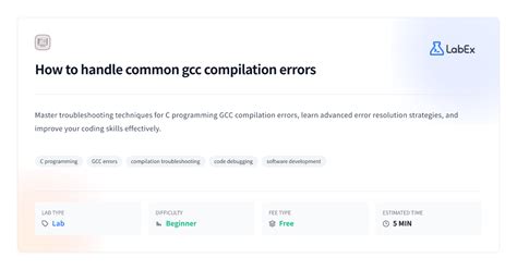 Common Compilation Errors 的图像结果