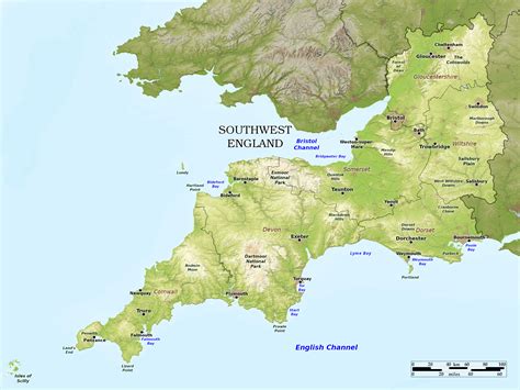 Blue Green Atlas - The Geography of Southwest England