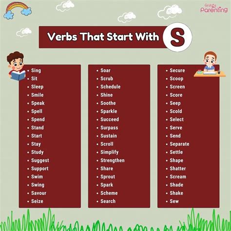 Verbs That Start With S in English (With Meanings & Examples)