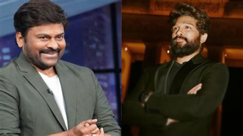 Chiranjeevi celebrates Pushpa 2's box office success with Allu Arjun ...