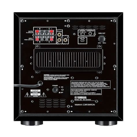 Buy Yamaha NS-SW200 Active Subwoofer Online in India — ProHiFi India