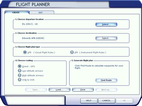 FSX Flight Planner Tutorial 的图像结果