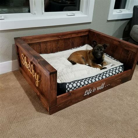 Pin by Sinead Leavy on Dog | Dog bed frame, Custom dog beds, Diy dog bed