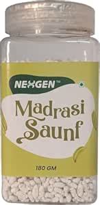 NEXGEN Madrasi Saunf Candy | 180 G : Amazon.in: Grocery & Gourmet Foods