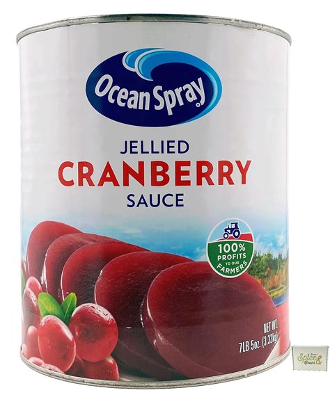 Amazon.com: Cranberry Sauce - Jellied O/S #10 Can - 117 oz : Grocery ...