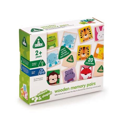 Early Learning Centre Wooden Memory Pairs | The Entertainer