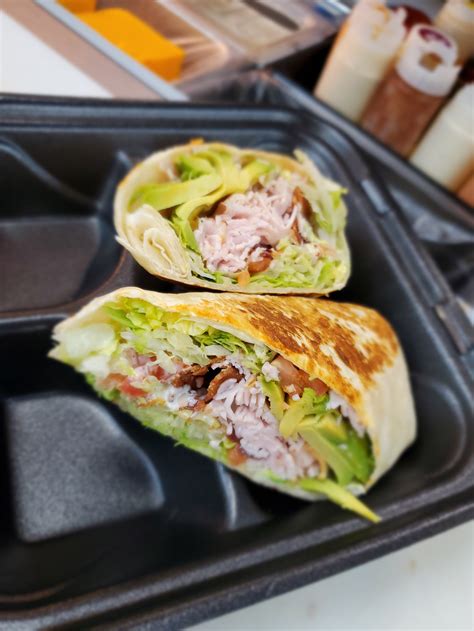 TBA-Turkey Bacon Avocado Wrap | Order Up Cafe