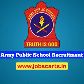 Army Public School Recruitment 2024 ! Apply For Teaching and Non ...