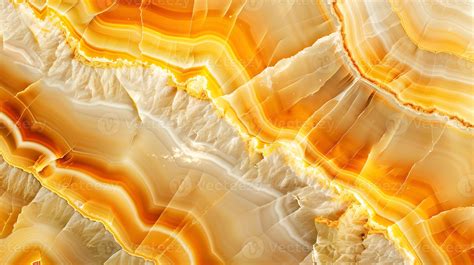 A close-up view of a stunning orange and white marble texture with ...