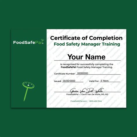 Texas Food Manager Certification – FoodSafePal®