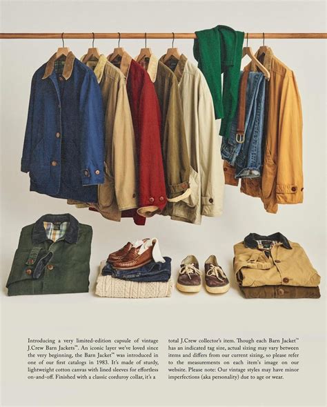 J.Crew | Update: The Barn Jacket™ capsule has sold out! Thanks for ...