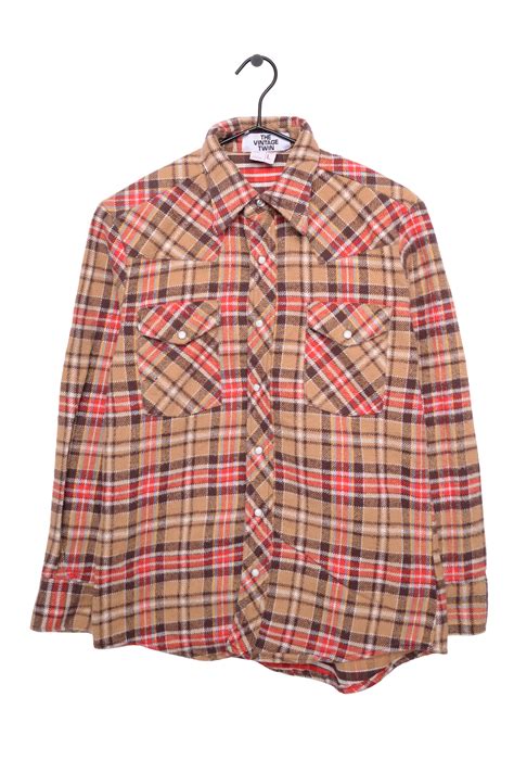 1990s Flannel Shirt Free Shipping - The Vintage Twin
