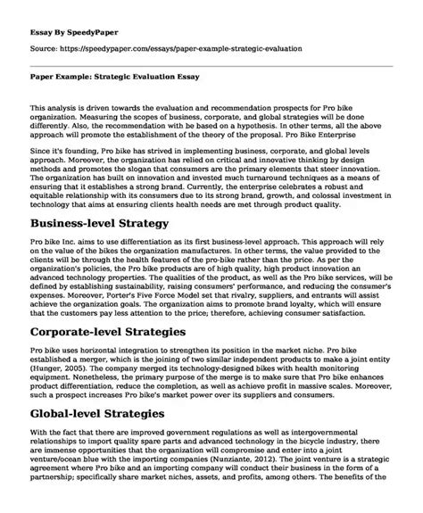 Strategic Assessment Example 的图像结果
