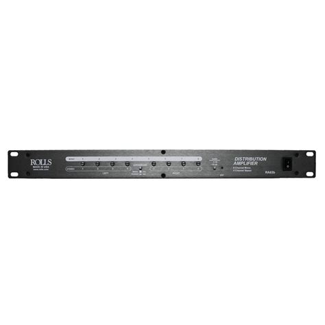 ROLLS RA63b Eight Channel Audio Distribution Amplifier, Rack Mountable ...