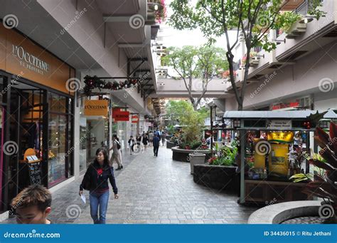 Ala Moana Center, the Largest Shopping Mall in Hawaii Editorial Image ...