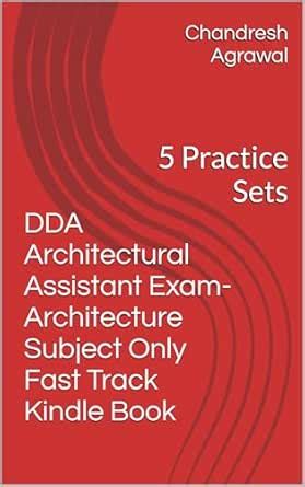 DDA Architectural Assistant Exam-Architecture Subject Only Fast Track ...