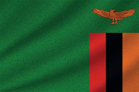national flag of Zambia 11158779 Vector Art at Vecteezy